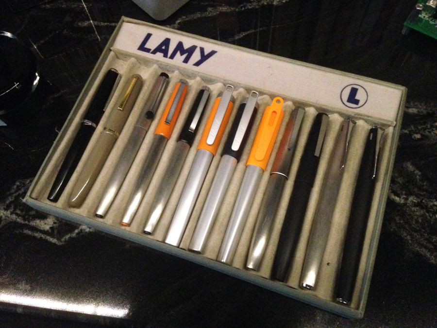 My LAMY Vintage and non-Safari Collection