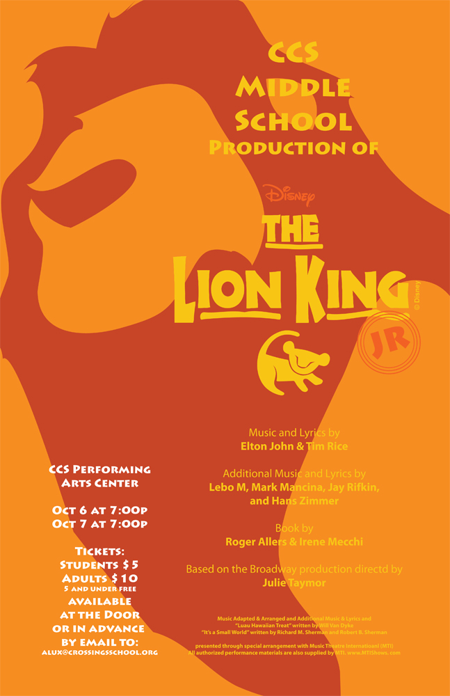 Lion King Poster final