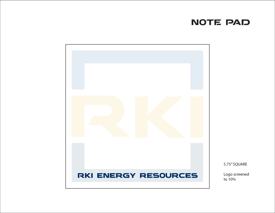 RKI Notepad Layout